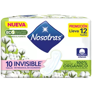 Toallas Nosotras Invisibles Organicas