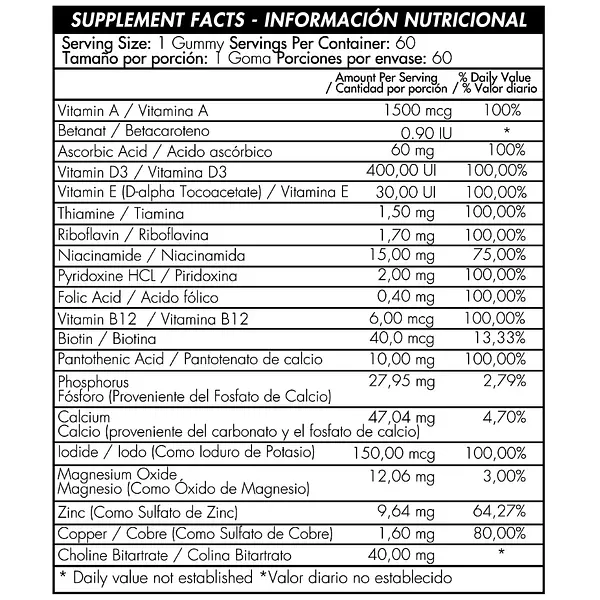 Vitaton Kids 60 Gomas Masticables Healthy América