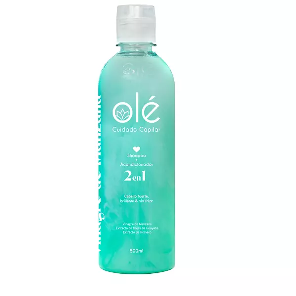 Shampoo 2 En 1 Vinagre De Manzana Ole Capilar