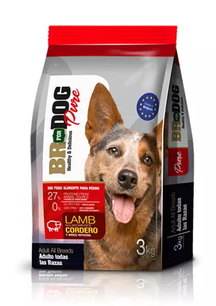 Br For Dog Pure Adulto Todas Las Razas Cordero