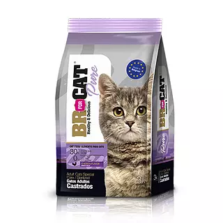 Br For Cat Pure Gatos Adultos Castrados