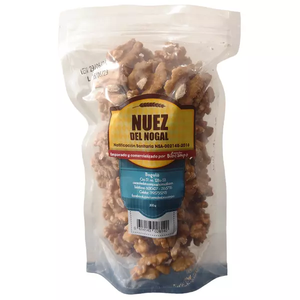 Nuez De Nogal 200 Gr Biocampo