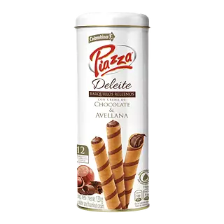 Barquillo Piazza Deleite Chocolate Avellana