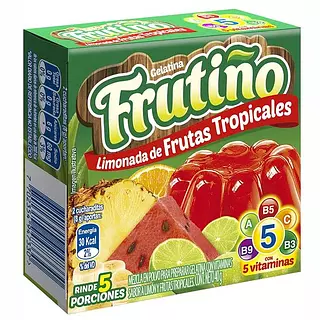 Gelatina Frutiño Limon/Frutos Tropicales