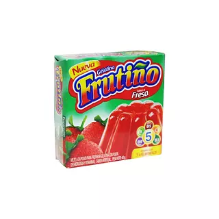 Gelatina Frutiño con Pulpa Fresa