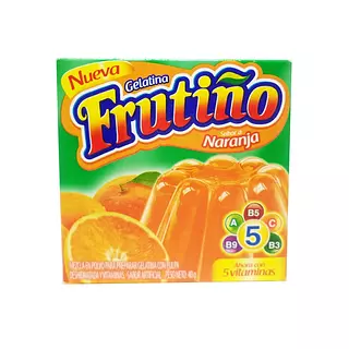 Gelatina Frutiño con Pulpa Naranja