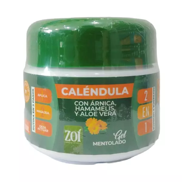 Gel Mentolado Caléndula 300 Ml Zoí