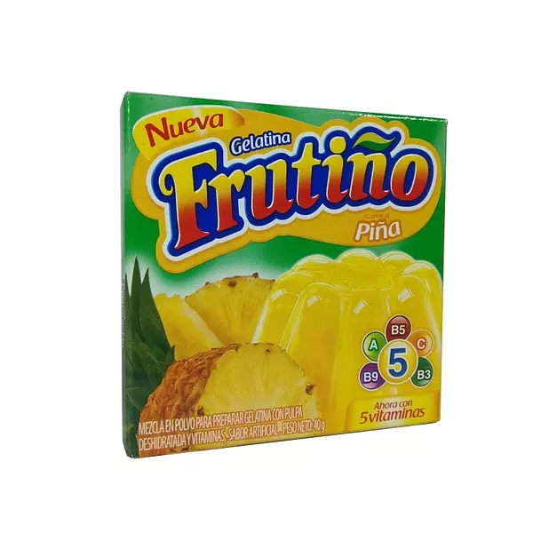 Gelatina Frutiño con Pulpa Piña