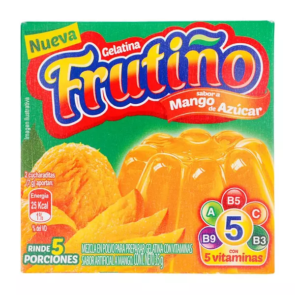 Gelatina Frutiño Mango Azucar