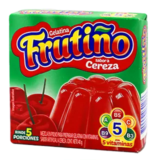 Gelatina Frutiño Pulpa Frambuesa