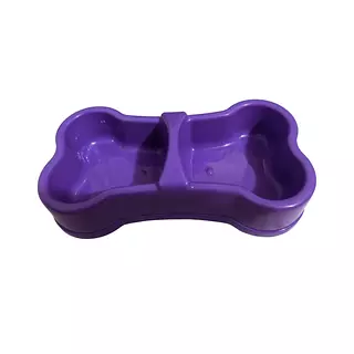 Comedero y Bebedero Doble Hueso Pequeño