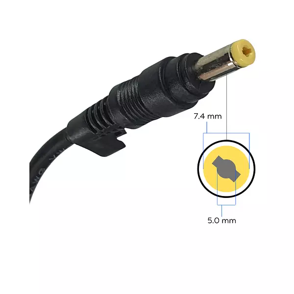 Cargador Para Portátil 18.5v 3.5a Punta Amarilla 4,8 * 1,7 Mm