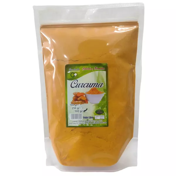 Cúrcuma En Polvo 500 Gr Cq