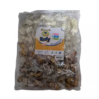 Hueso de Carnaza «Natural» y «Color» Bolsa 1-2 x 48 Und