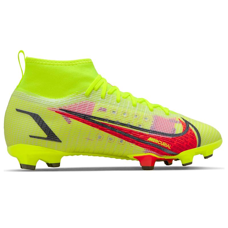 Nike Mercurial Verde Rojo Con Bota