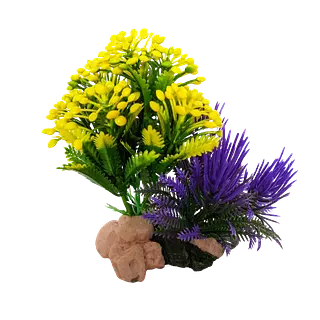 Planta Artificial para Acuario -Pequeña-