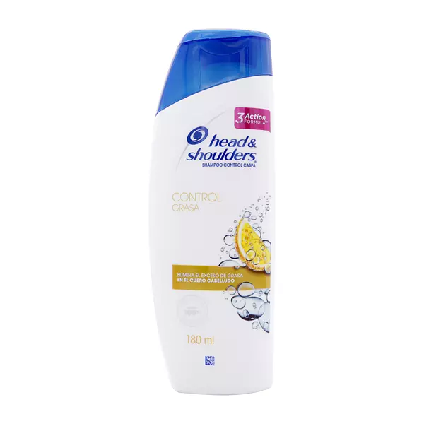 Shampoo Head And Shoulders180 Ml Control Grasa