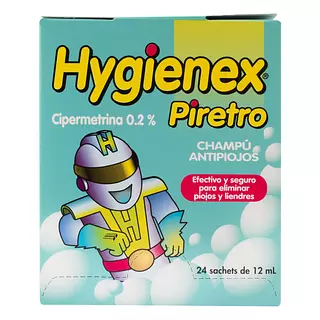 Shampoo Hygienex Antipiojos
