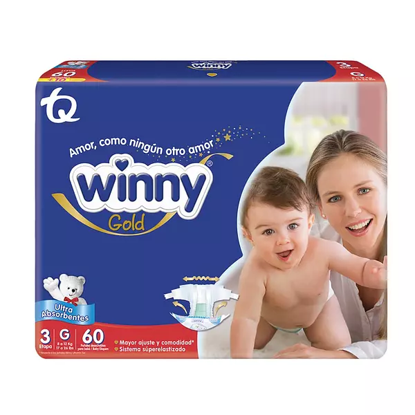 Pañales Winny Gold Etapa 3