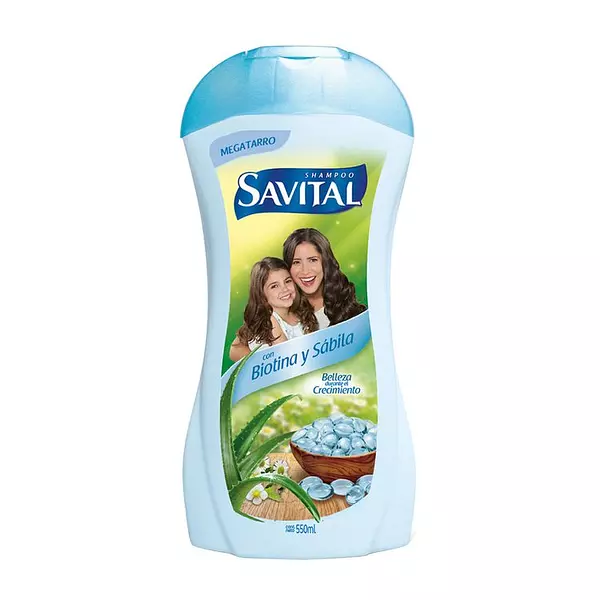 Shampoo Savital Biotina Y Sabila