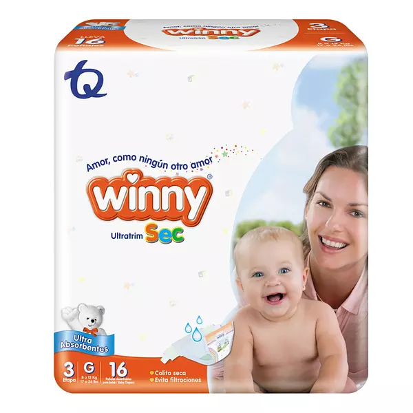 Pañales Winny Utra Sec Etapa 3