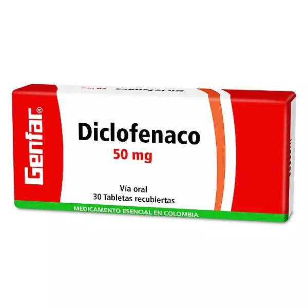 Diclofenaco 50 Mg