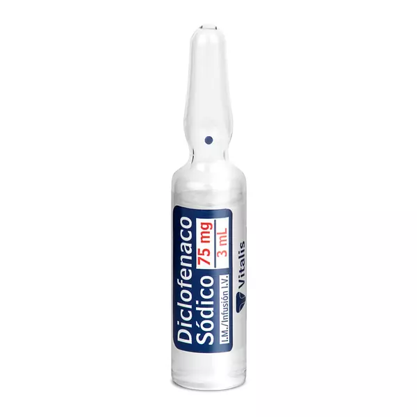 Diclofenaco 75 Mg/ 3ml