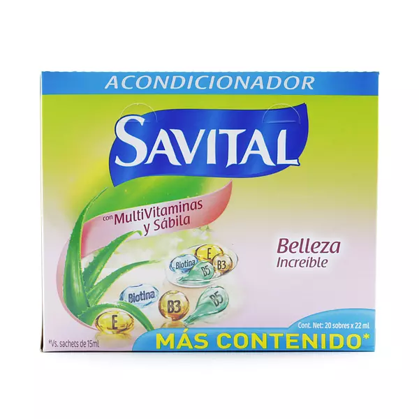 Acondicionador Savital Multivitaminas Sabila