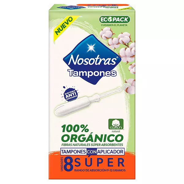 Tampones Nosotrascon Aplicador Organico