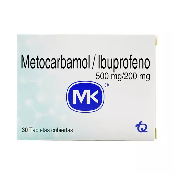 Ibuprof 200 Mg+Metocarb 500 Mg