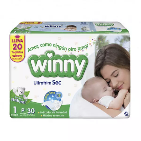 Pañales Winny Ultra Sec Etapa 1