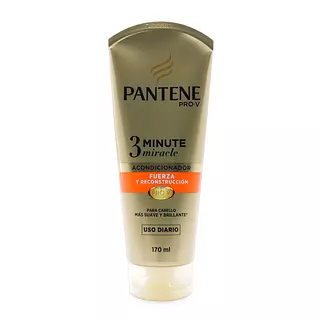 Acondicionador Pantene 3 Minute Miracle Fuerza