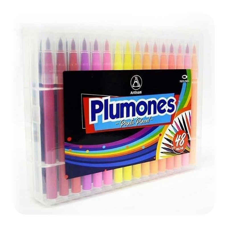 Plumones Faber-Castell SuperSoft x 10 punta pincel