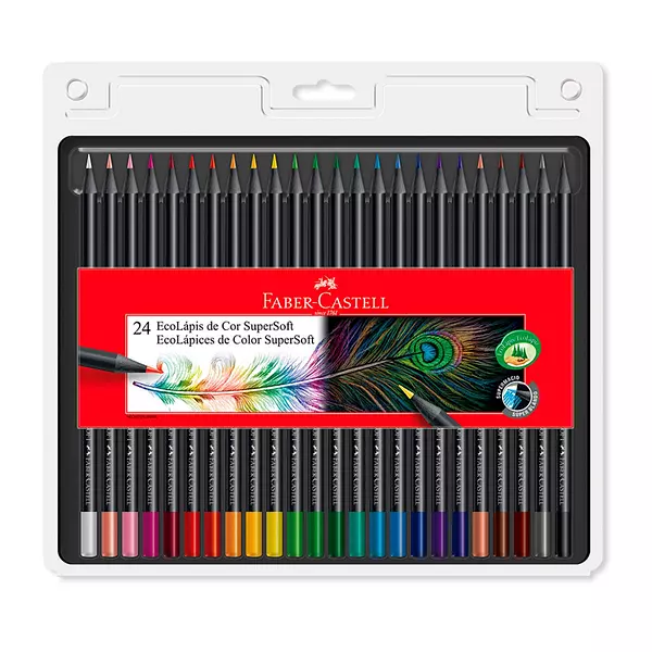 Colores Faber Castell Supersoft X 24 Unidades