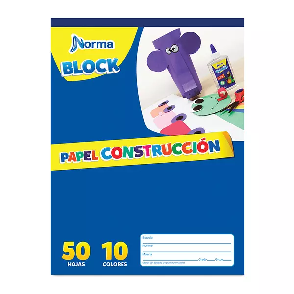 Block Papel Construcción Norma