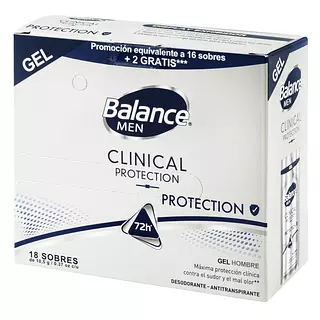 Desodorante Balance Gel Prot.Clin Men