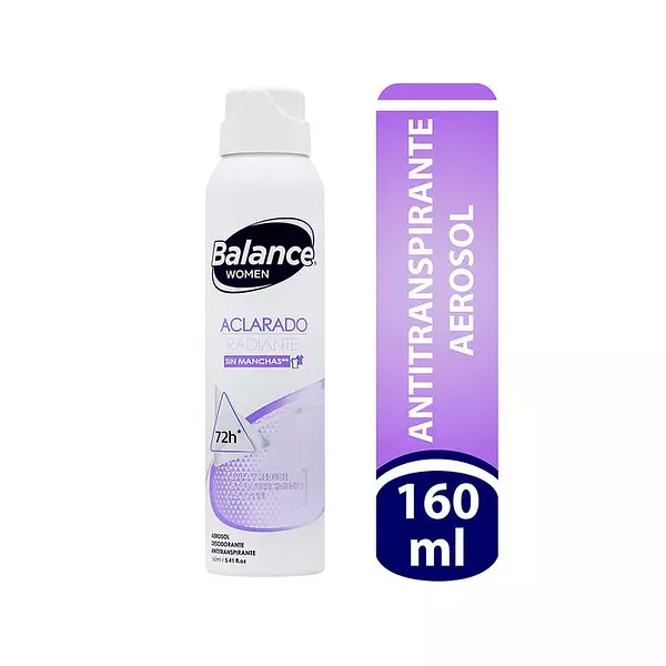 Desodorante Balance Aerosol Aclarado Dama