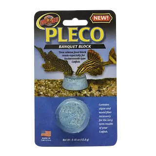Bloque Alimenticio y Nutricional para Plecos.