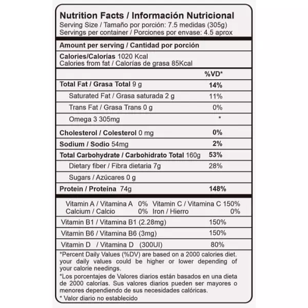 Proteina Ninja 3 Lbs Colnaturales