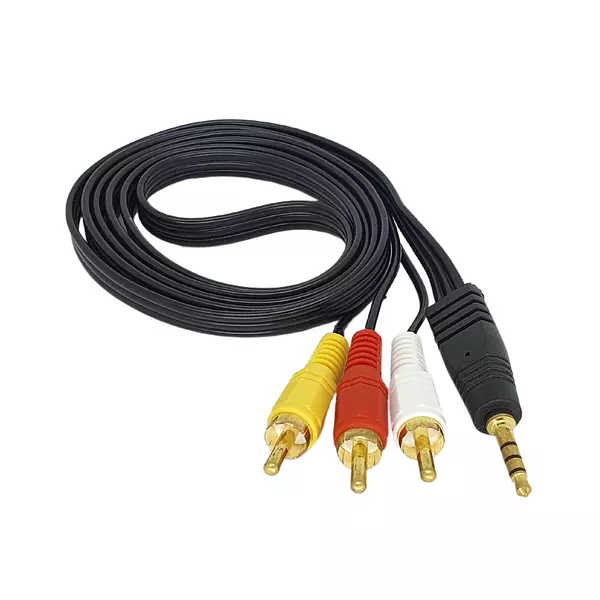 Cable Plug 3,5 A 3 Rca 1,5 Metros