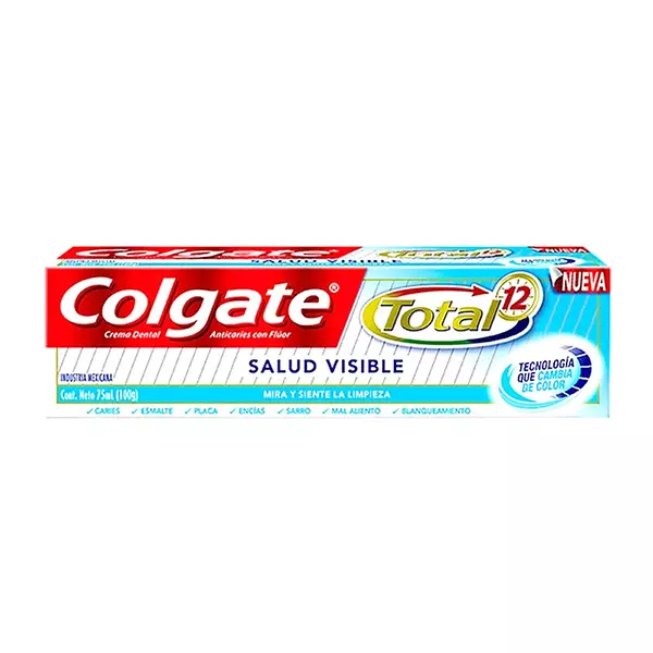 Crema Dental Colgate Total 12 Salud Visible