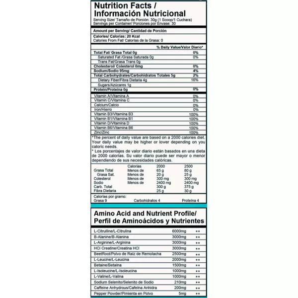 Intenze 900 Gr Proscience