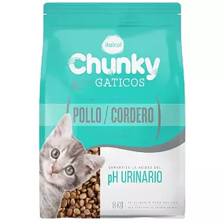 Chunky Gaticos Pollo Y Cordero 8 Kg