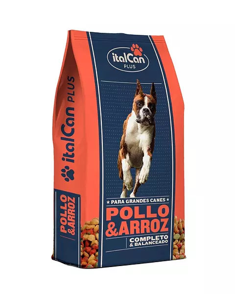 Italcan Plus Pollo y Arroz 25 Kg