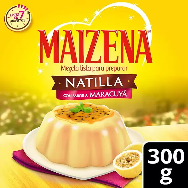 Natilla Maizena Maracuya