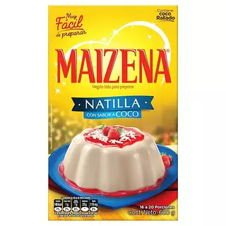 Natilla Maizena Coco