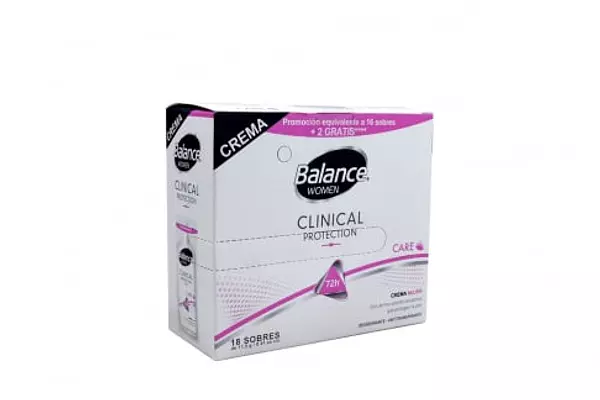 Desodorante Balance Clinical Protection Crema Mujer