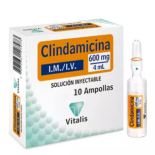 Clindamicina Ampolla 600 Mg