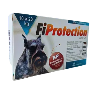 Fiprotection Antipulgas y Garrapatas de 10 A 20 Kg