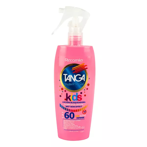 Bloqueador Solar Tanga Kids Wet Skin 60fps